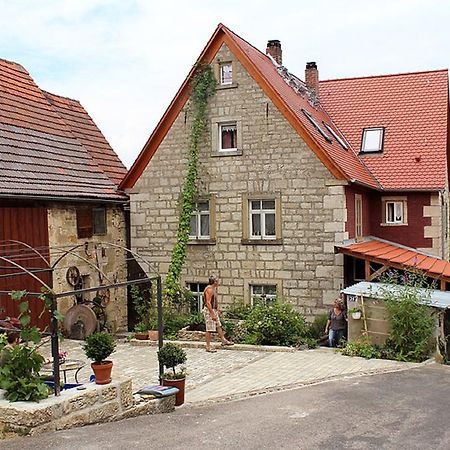 Ferienwohnungen Taubenschlag Creglingen Buitenkant foto